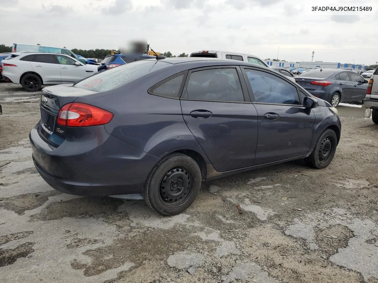 2012 Ford Fiesta S VIN: 3FADP4AJ9CM215489 Lot: 74990624