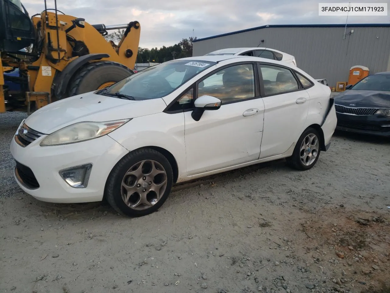 2012 Ford Fiesta Sel VIN: 3FADP4CJ1CM171923 Lot: 75067684