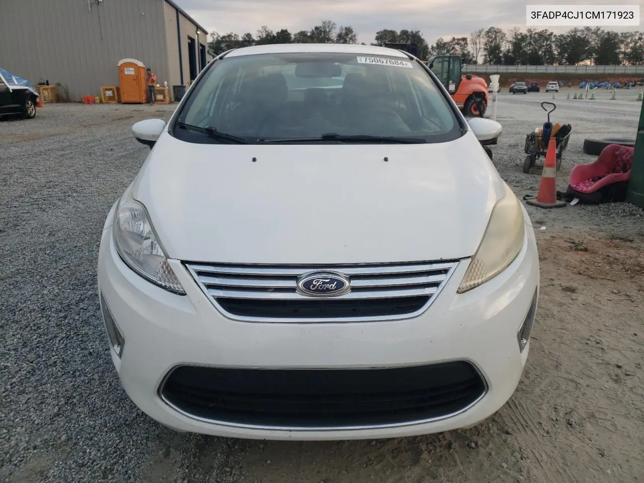 2012 Ford Fiesta Sel VIN: 3FADP4CJ1CM171923 Lot: 75067684