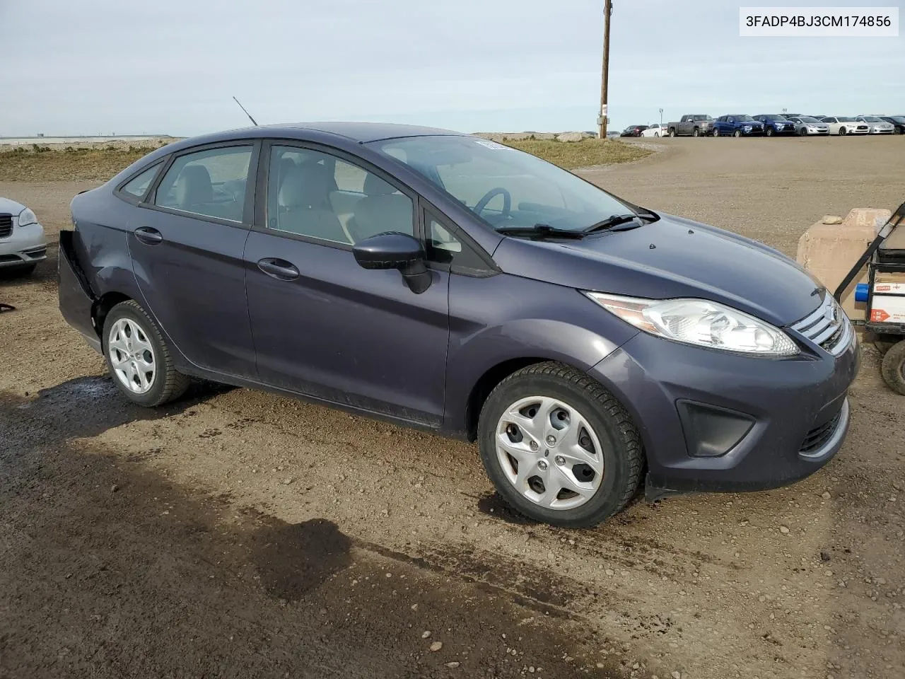 2012 Ford Fiesta Se VIN: 3FADP4BJ3CM174856 Lot: 75978464