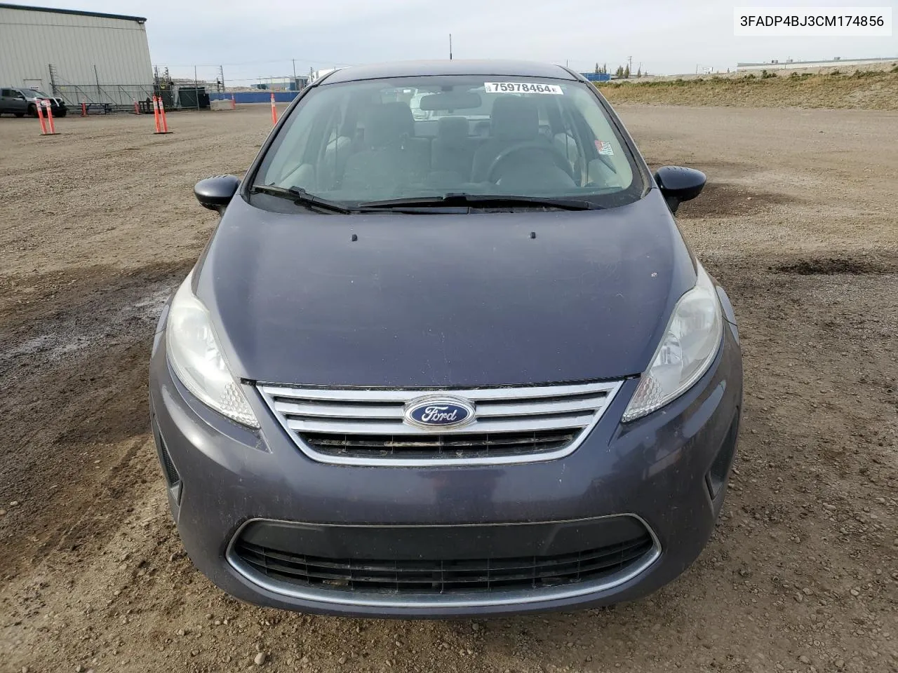 2012 Ford Fiesta Se VIN: 3FADP4BJ3CM174856 Lot: 75978464