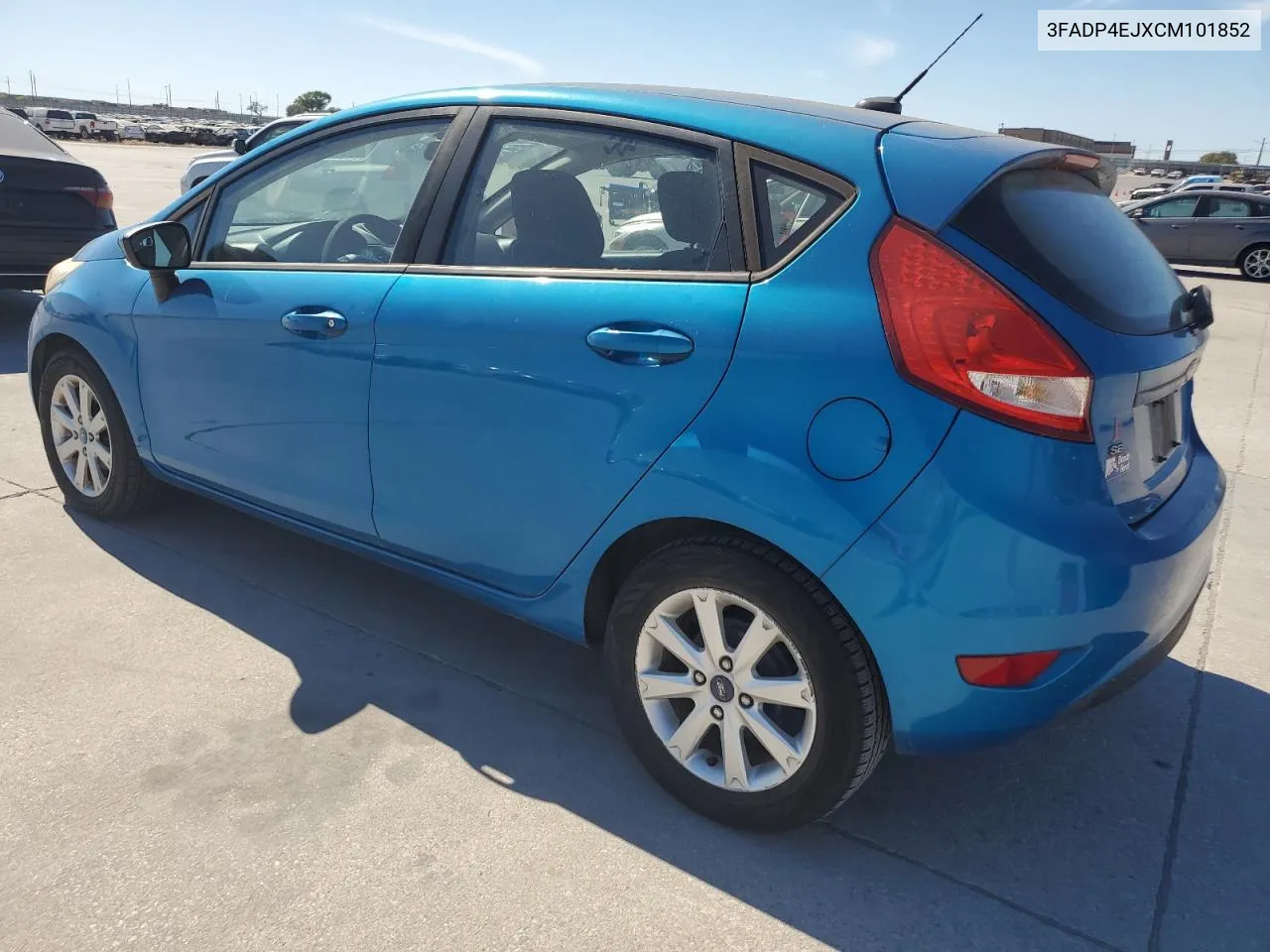 2012 Ford Fiesta Se VIN: 3FADP4EJXCM101852 Lot: 77252854