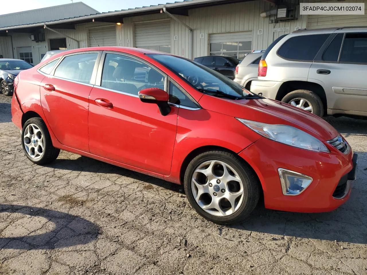 2012 Ford Fiesta Sel VIN: 3FADP4CJ0CM102074 Lot: 78209694