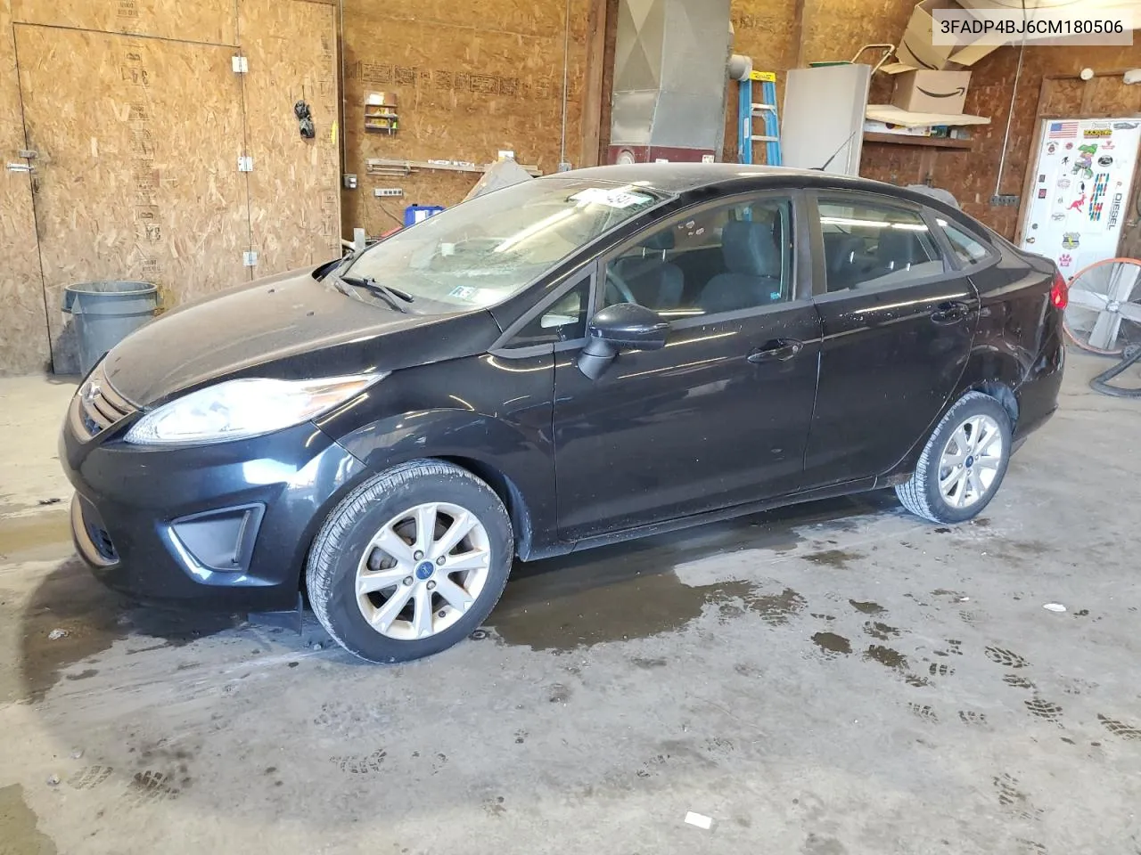 2012 Ford Fiesta Se VIN: 3FADP4BJ6CM180506 Lot: 78398434