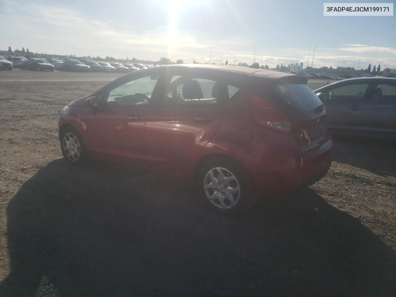 2012 Ford Fiesta Se VIN: 3FADP4EJ3CM199171 Lot: 78648654