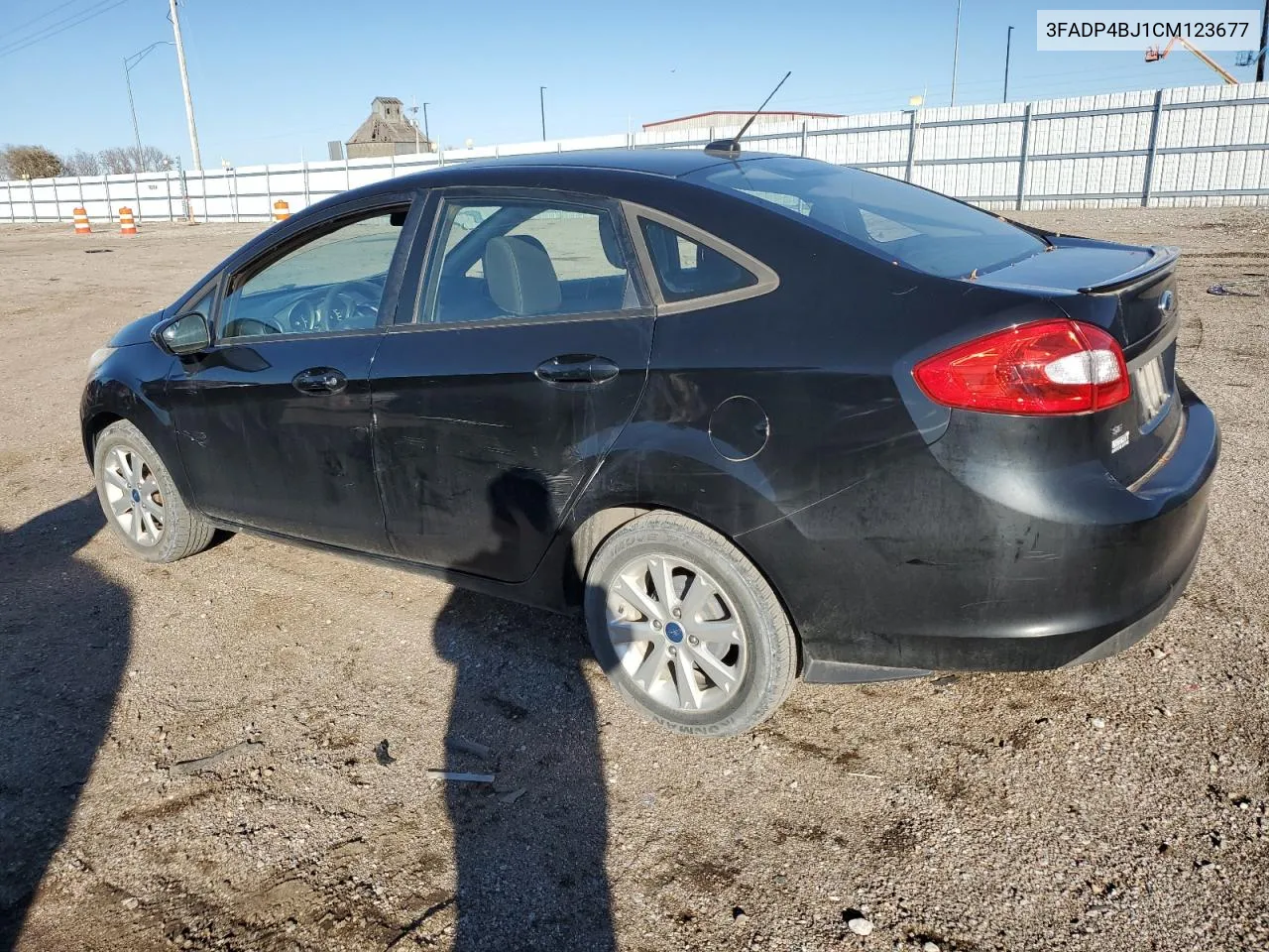 2012 Ford Fiesta Se VIN: 3FADP4BJ1CM123677 Lot: 79292914