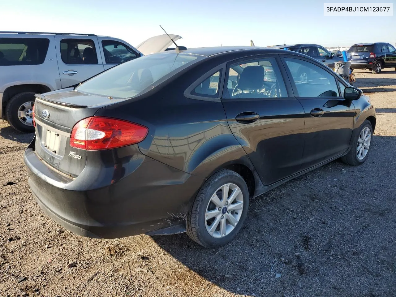 2012 Ford Fiesta Se VIN: 3FADP4BJ1CM123677 Lot: 79292914