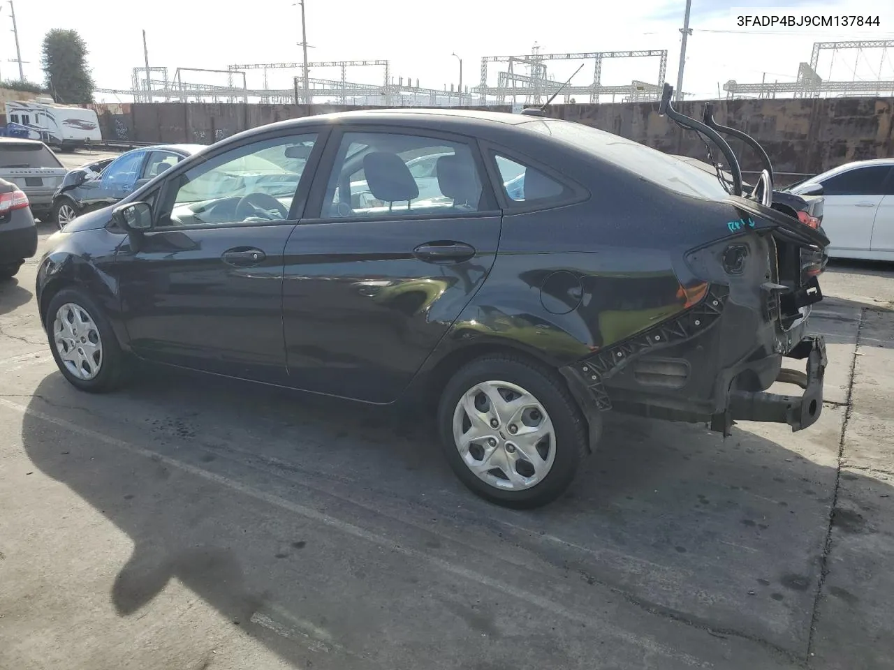 2012 Ford Fiesta Se VIN: 3FADP4BJ9CM137844 Lot: 79516944