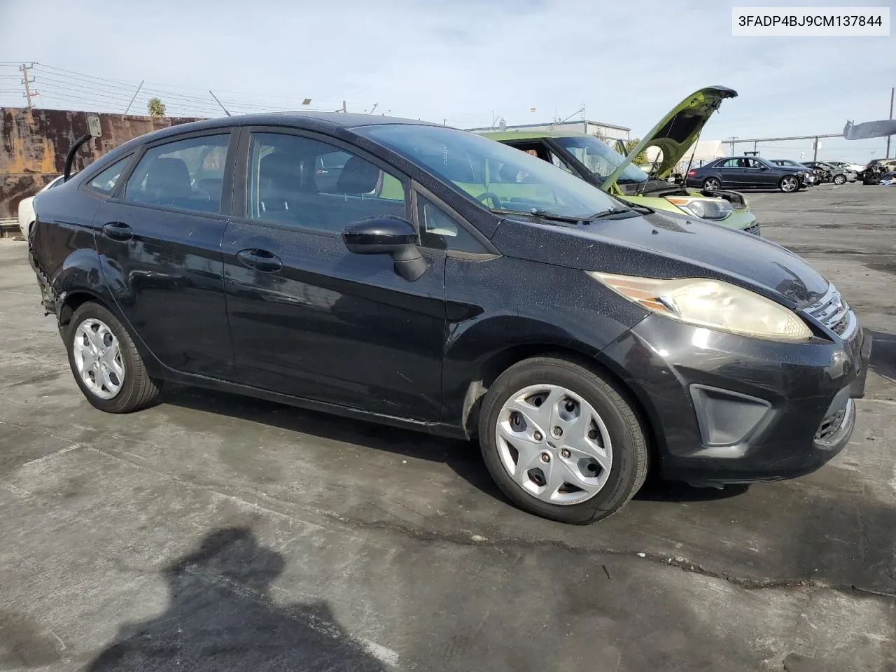 2012 Ford Fiesta Se VIN: 3FADP4BJ9CM137844 Lot: 79516944