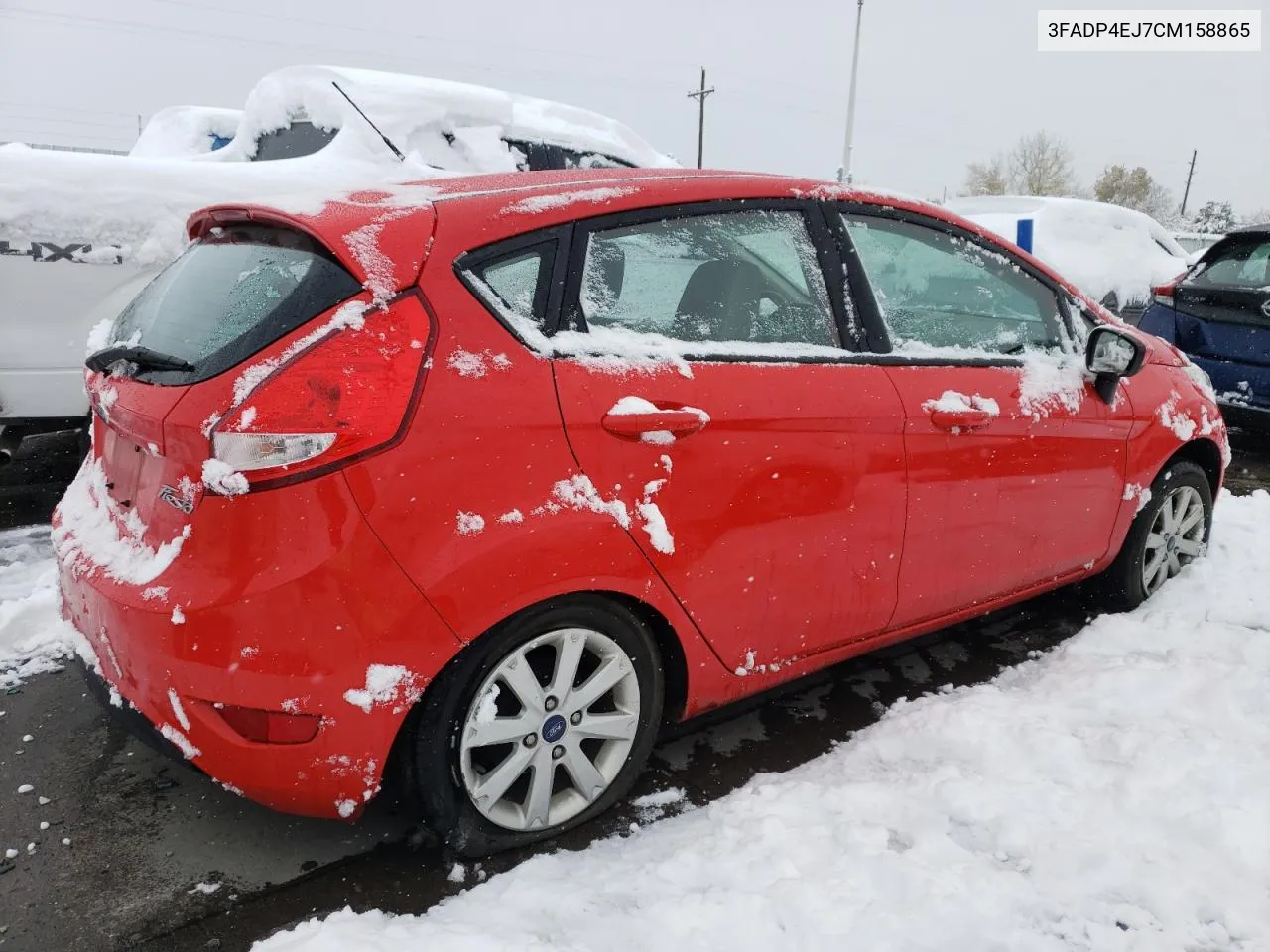 2012 Ford Fiesta Se VIN: 3FADP4EJ7CM158865 Lot: 79640694