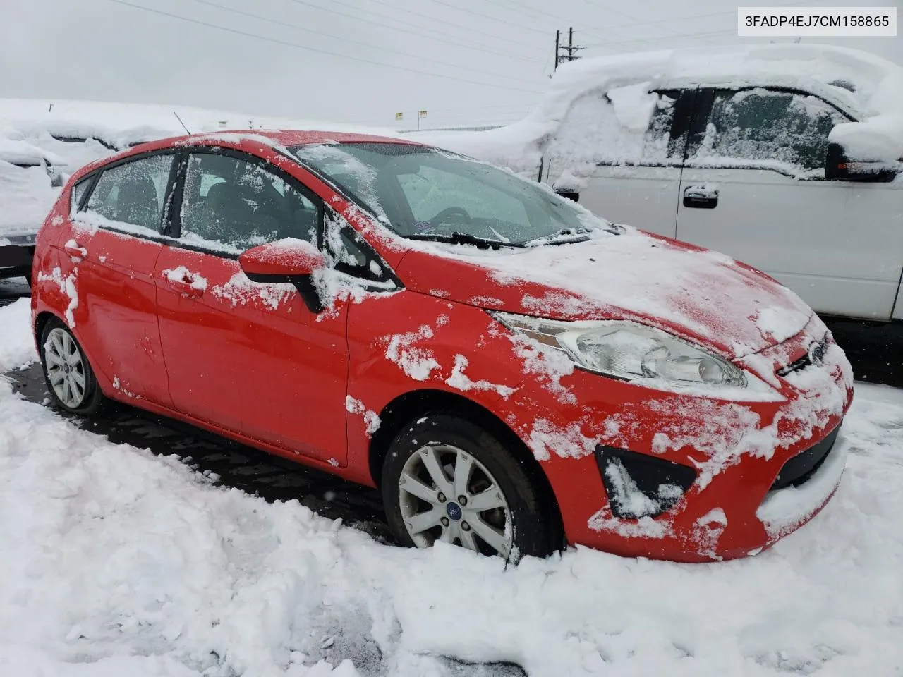 2012 Ford Fiesta Se VIN: 3FADP4EJ7CM158865 Lot: 79640694