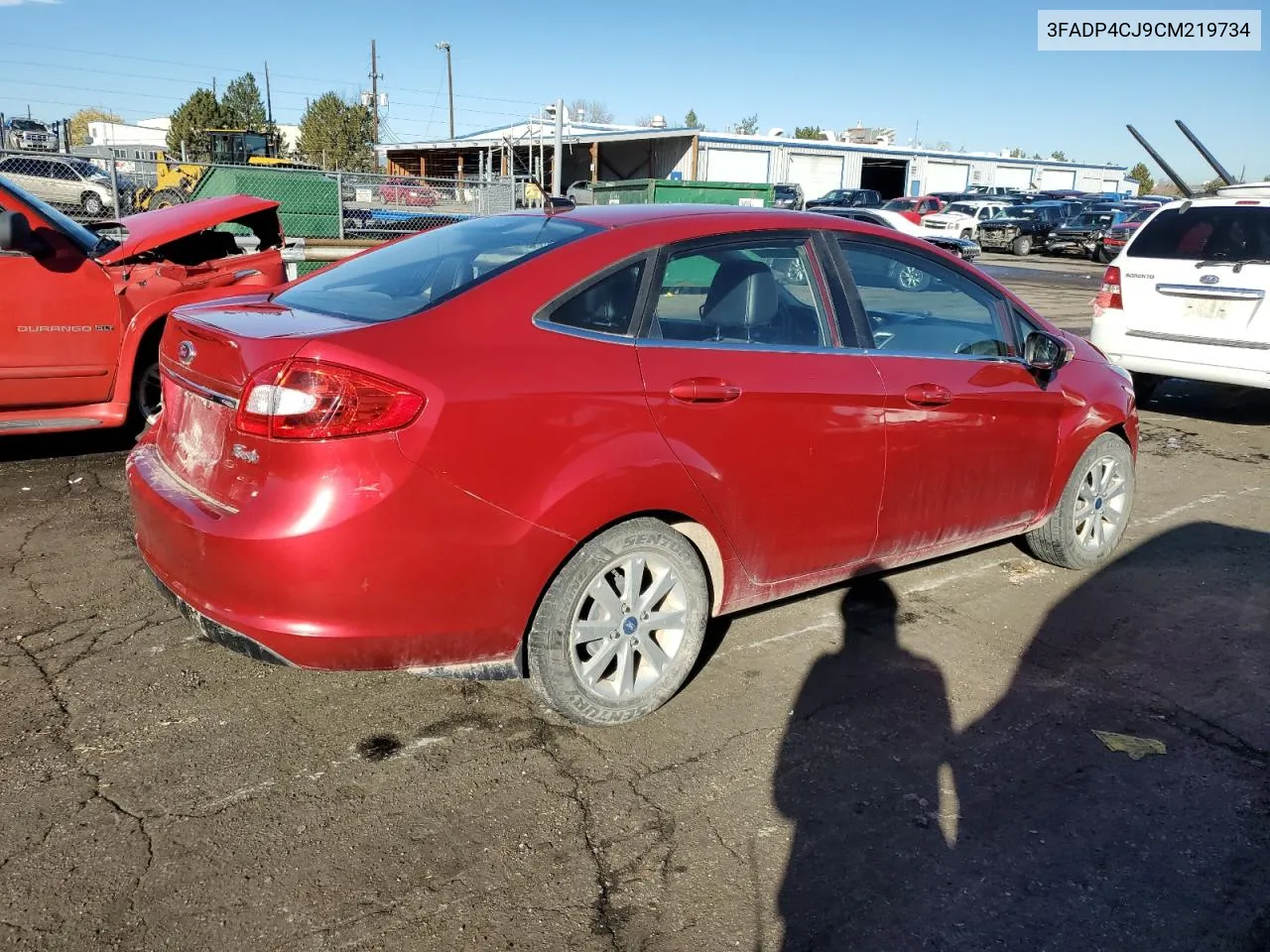 2012 Ford Fiesta Sel VIN: 3FADP4CJ9CM219734 Lot: 79824704