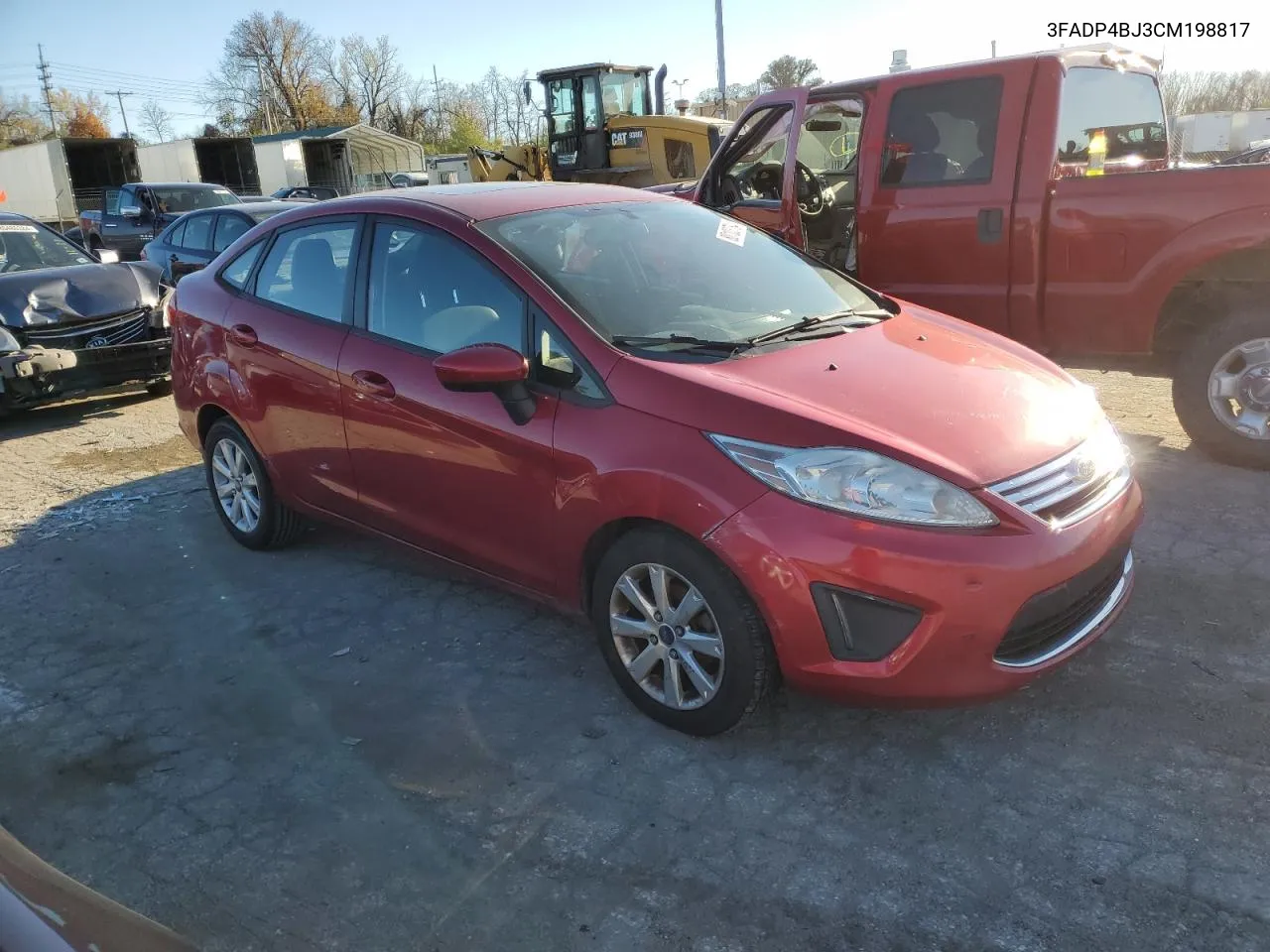 2012 Ford Fiesta Se VIN: 3FADP4BJ3CM198817 Lot: 80103784