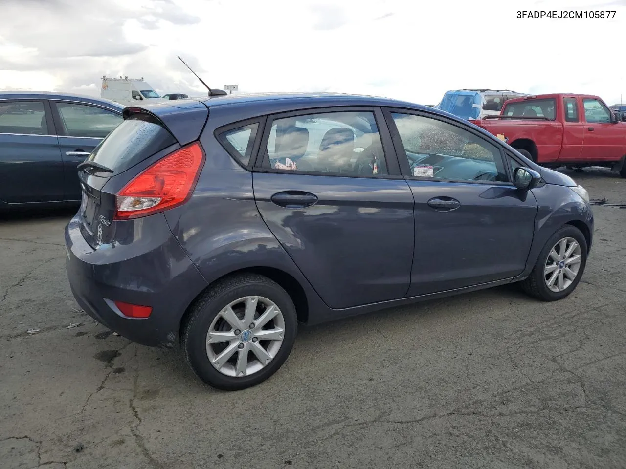 2012 Ford Fiesta Se VIN: 3FADP4EJ2CM105877 Lot: 80877824