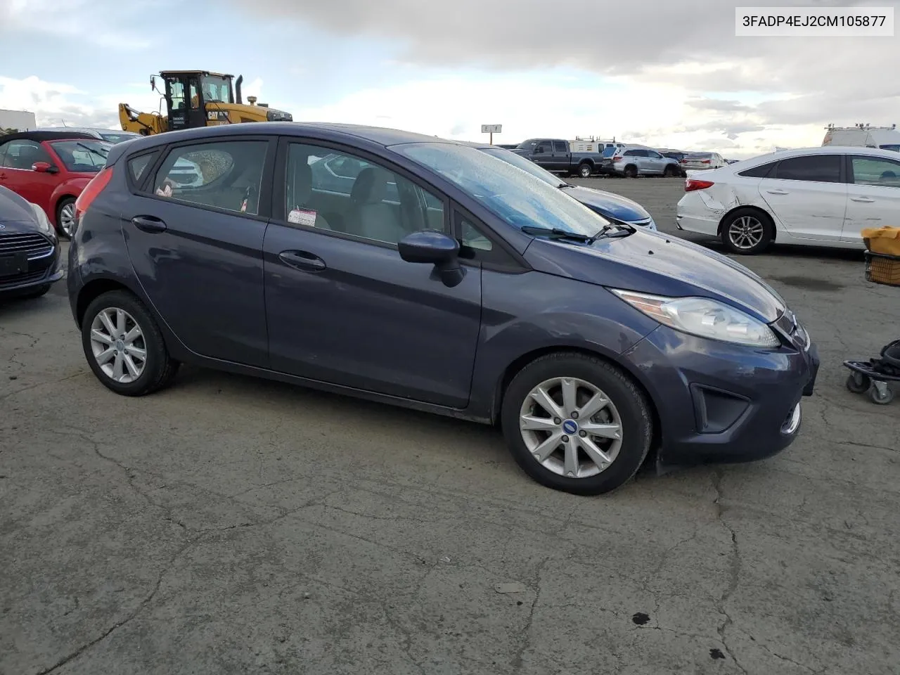 2012 Ford Fiesta Se VIN: 3FADP4EJ2CM105877 Lot: 80877824