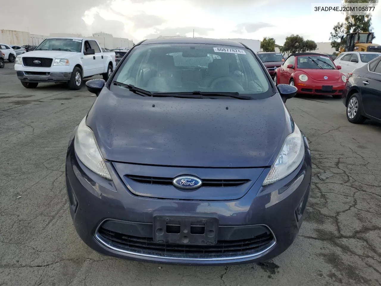 2012 Ford Fiesta Se VIN: 3FADP4EJ2CM105877 Lot: 80877824