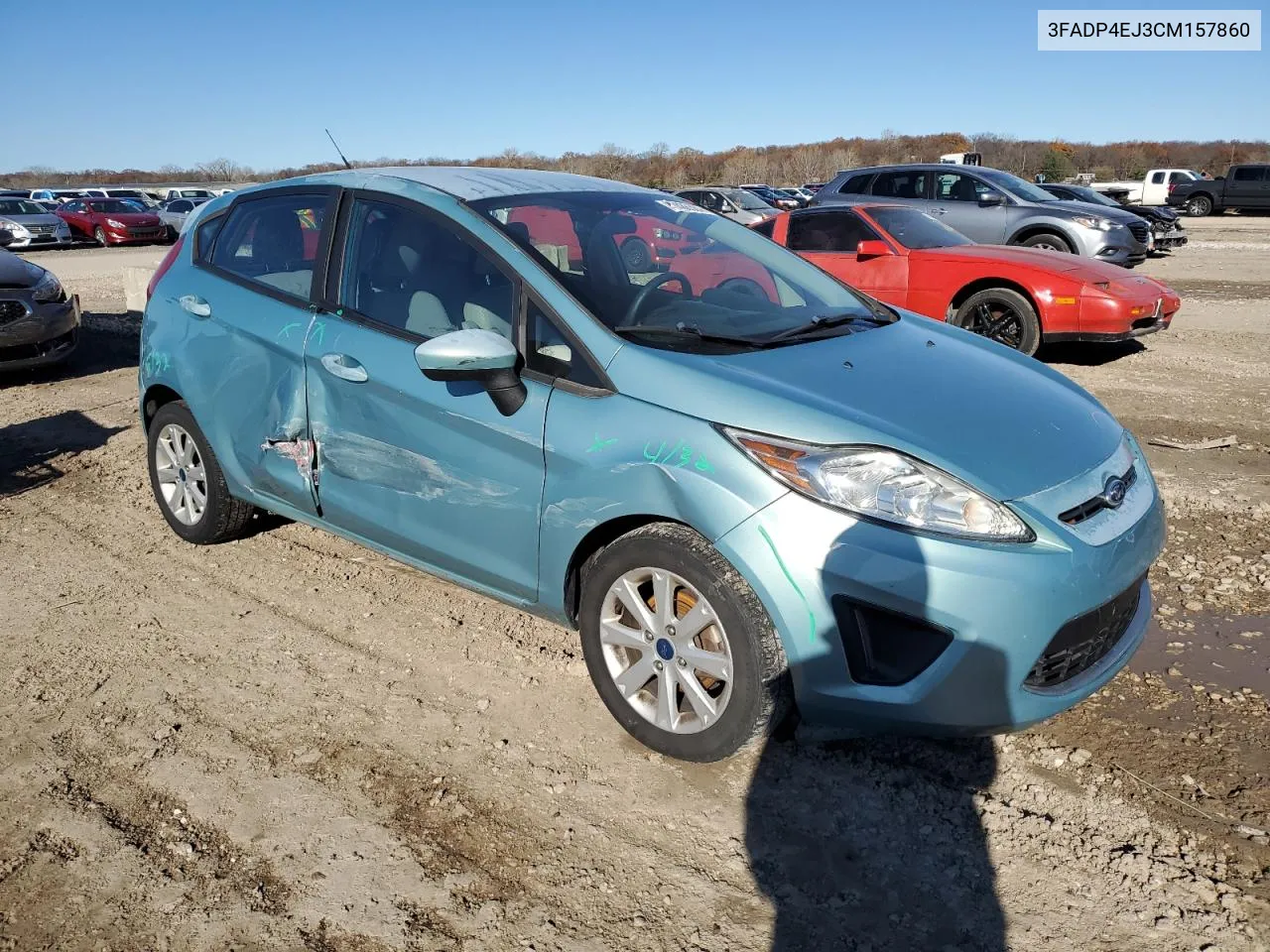 2012 Ford Fiesta Se VIN: 3FADP4EJ3CM157860 Lot: 81486384