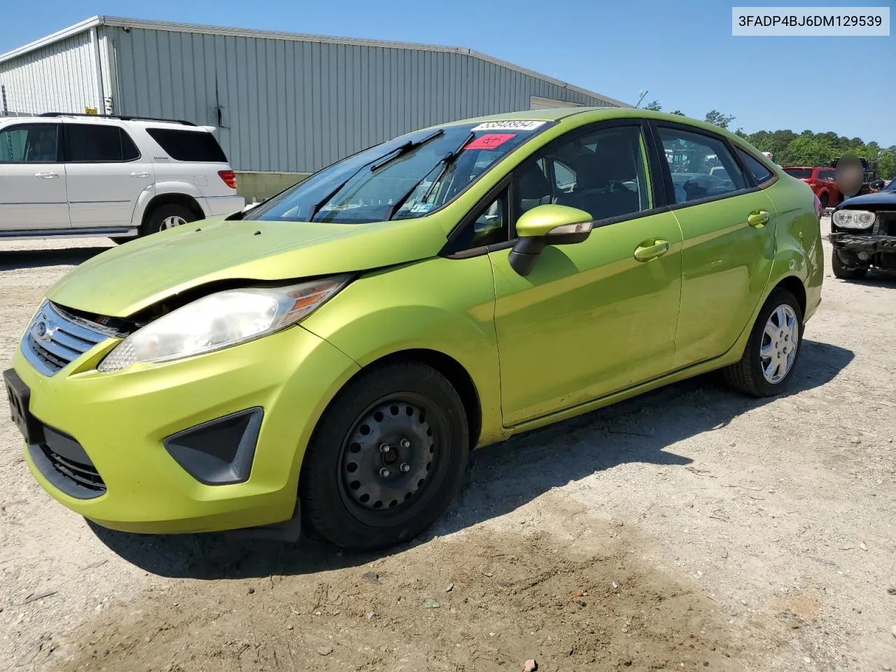 2013 Ford Fiesta Se VIN: 3FADP4BJ6DM129539 Lot: 53848954