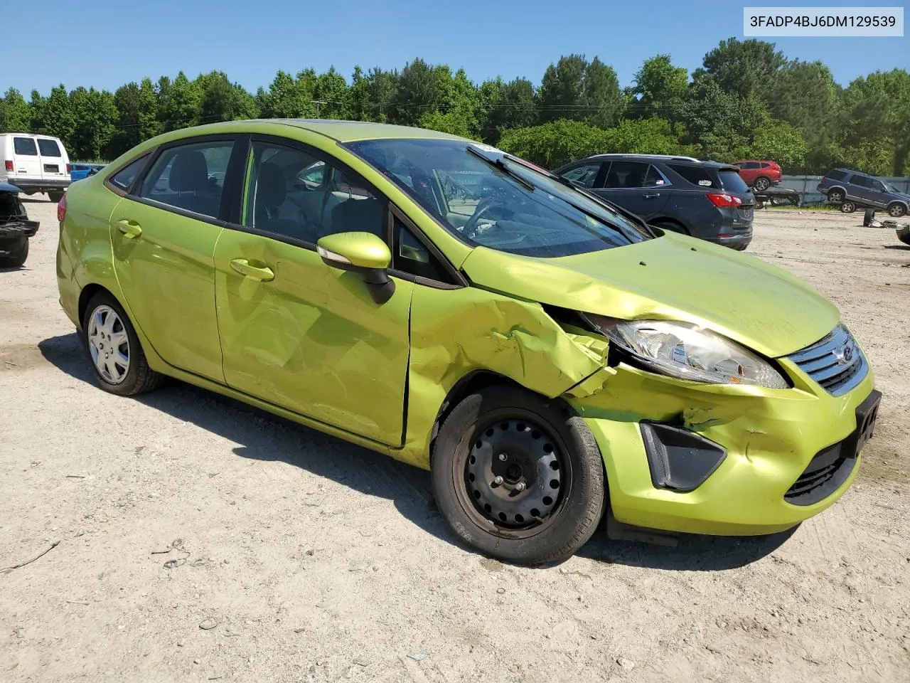 2013 Ford Fiesta Se VIN: 3FADP4BJ6DM129539 Lot: 53848954