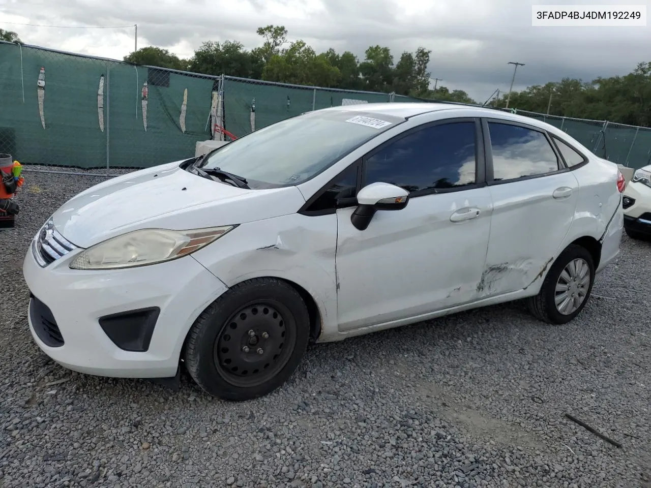 2013 Ford Fiesta Se VIN: 3FADP4BJ4DM192249 Lot: 61048724