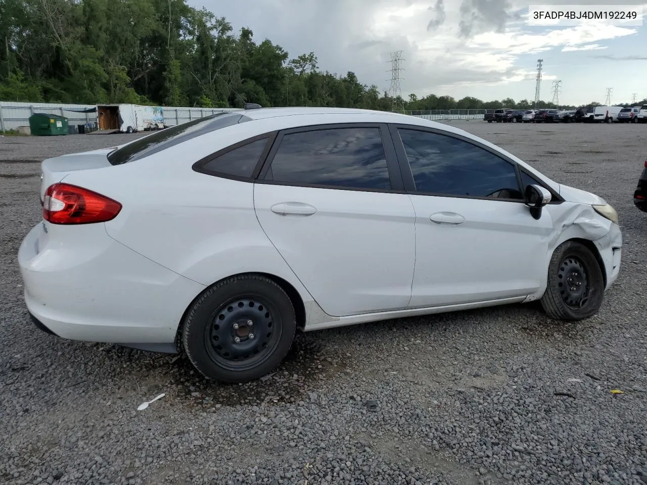 2013 Ford Fiesta Se VIN: 3FADP4BJ4DM192249 Lot: 61048724