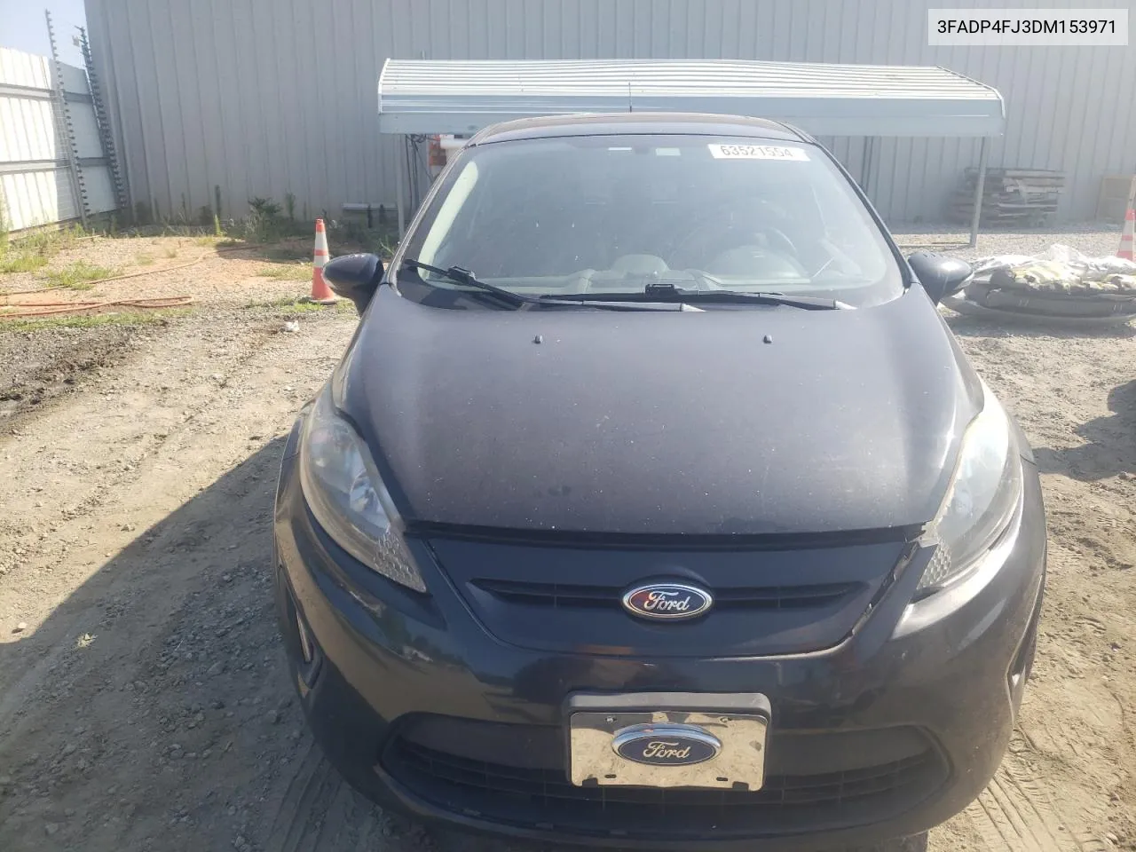 2013 Ford Fiesta Titanium VIN: 3FADP4FJ3DM153971 Lot: 63521554