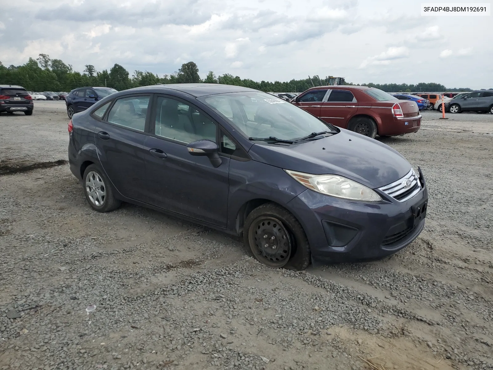 2013 Ford Fiesta Se VIN: 3FADP4BJ8DM192691 Lot: 63648884