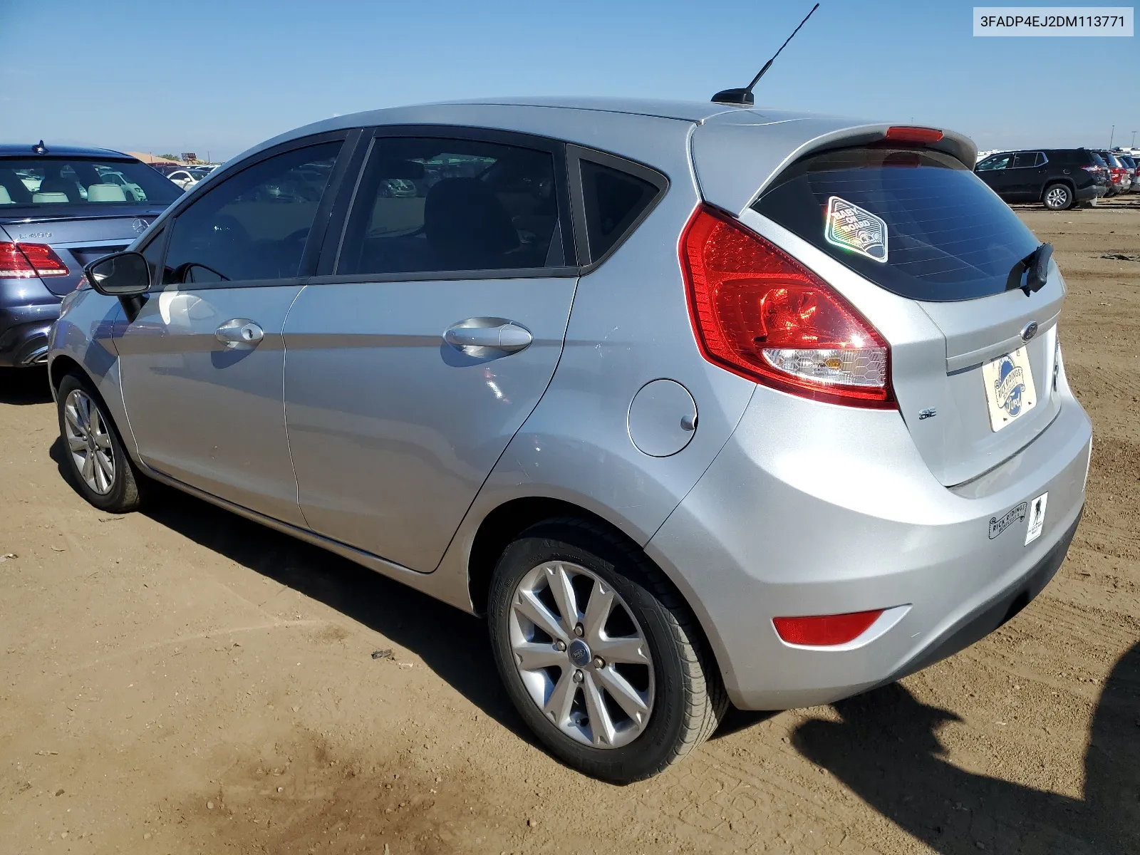 2013 Ford Fiesta Se VIN: 3FADP4EJ2DM113771 Lot: 64741164