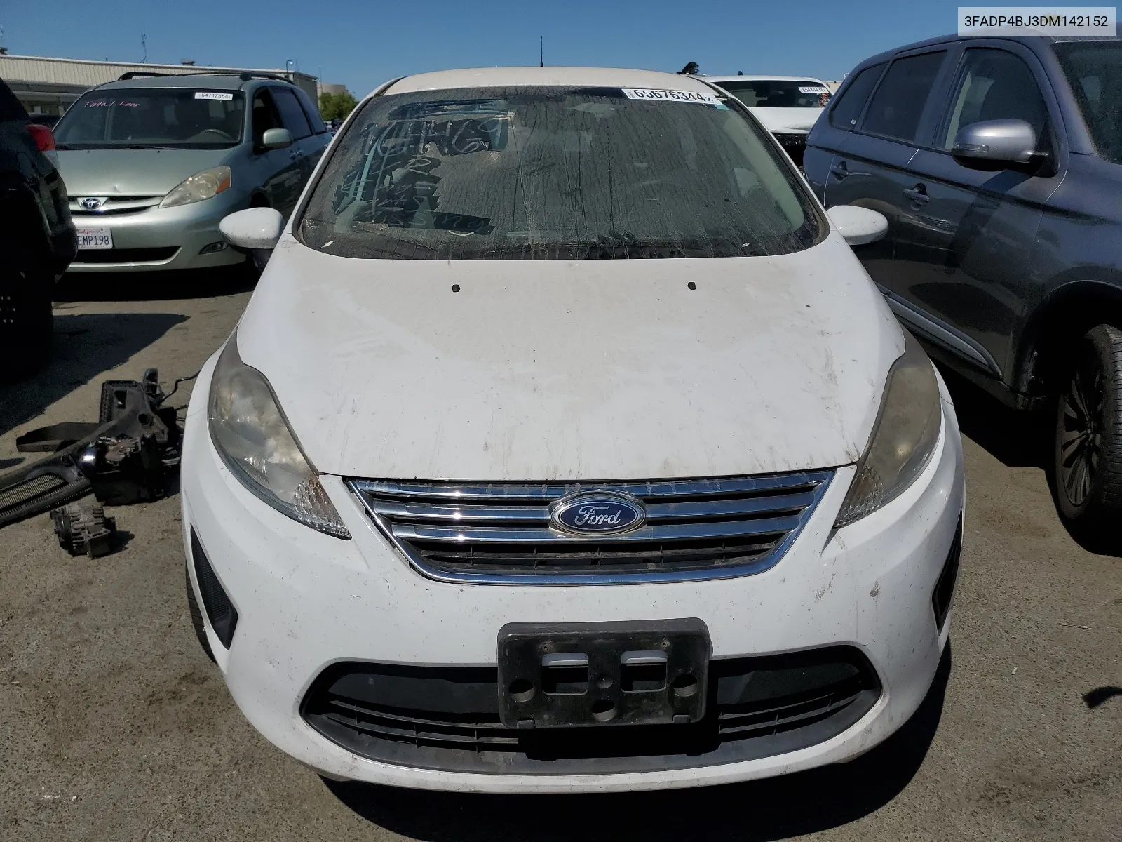 2013 Ford Fiesta Se VIN: 3FADP4BJ3DM142152 Lot: 65676344