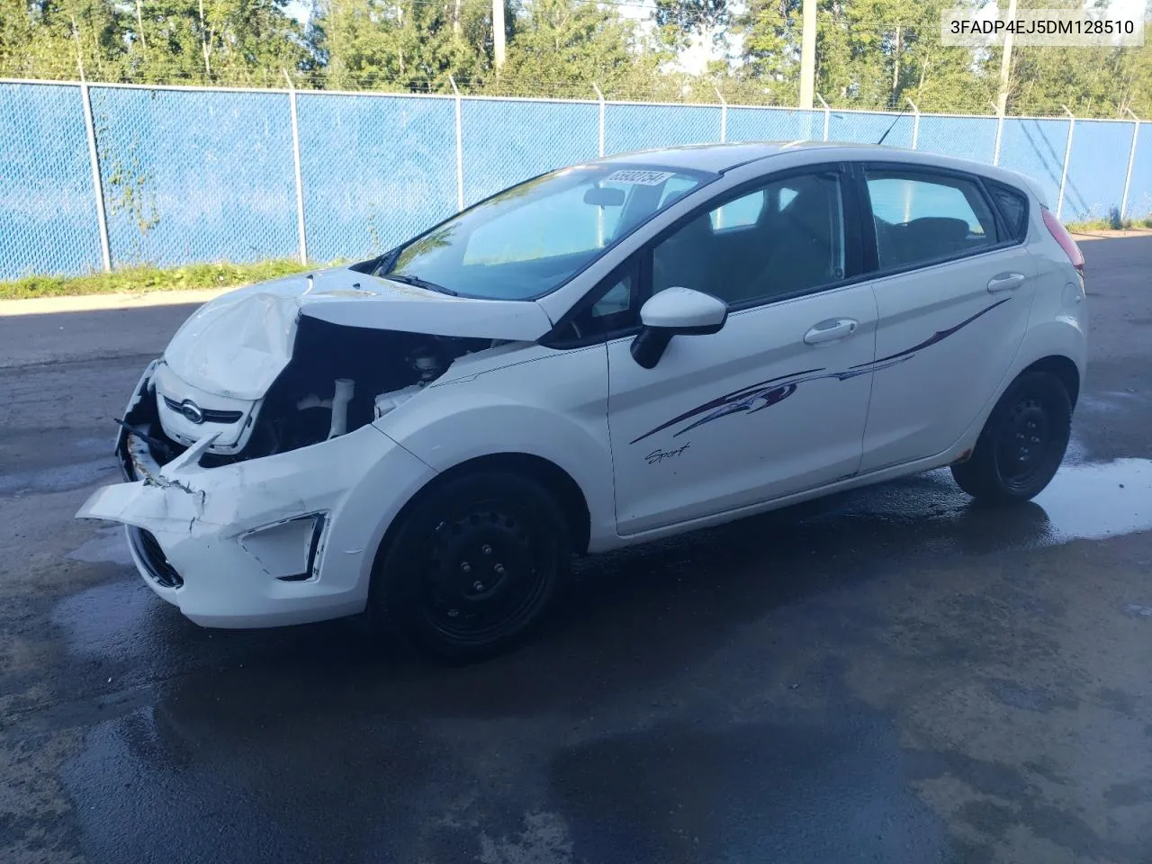 2013 Ford Fiesta Se VIN: 3FADP4EJ5DM128510 Lot: 65932754