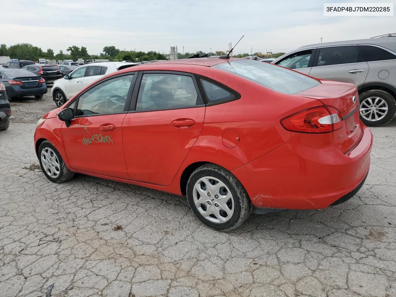 2013 Ford Fiesta Se VIN: 3FADP4BJ7DM220285 Lot: 67374524