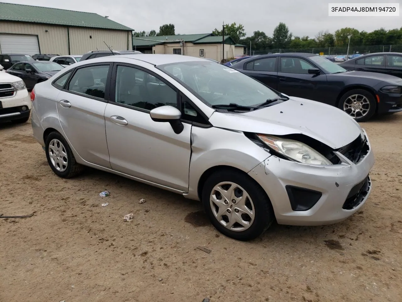 2013 Ford Fiesta S VIN: 3FADP4AJ8DM194720 Lot: 67666874