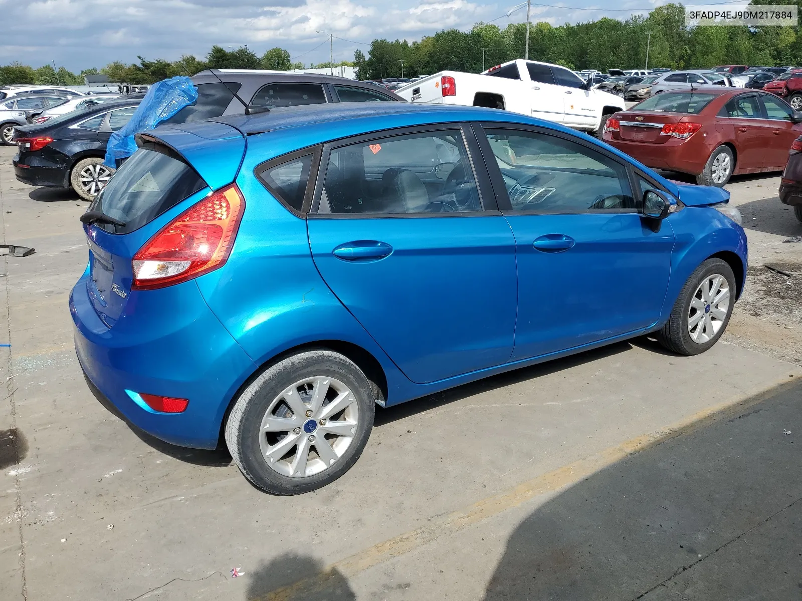 2013 Ford Fiesta Se VIN: 3FADP4EJ9DM217884 Lot: 67783844