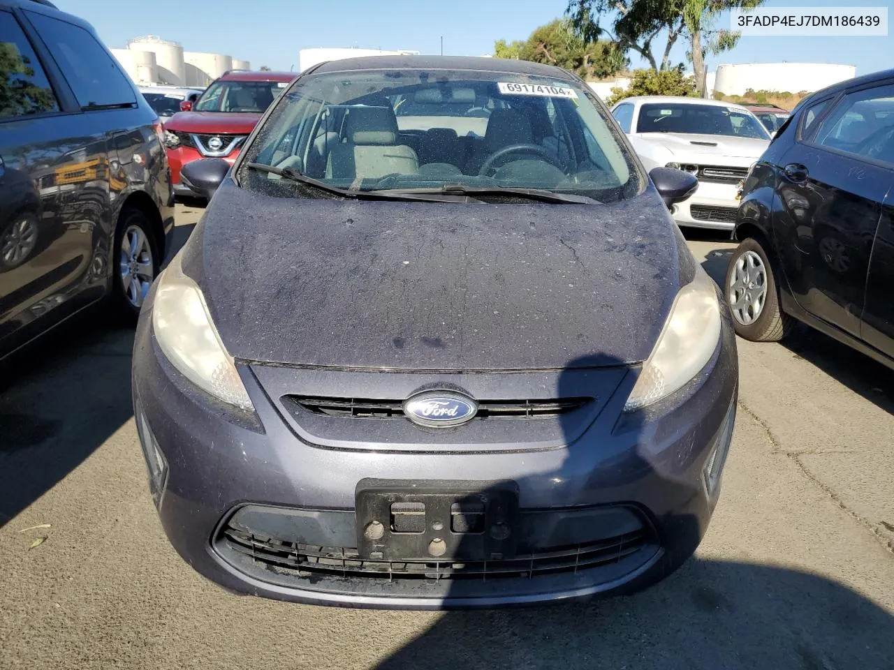 2013 Ford Fiesta Se VIN: 3FADP4EJ7DM186439 Lot: 69174104