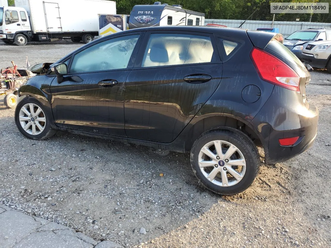 2013 Ford Fiesta Se VIN: 3FADP4EJ8DM118490 Lot: 69588064