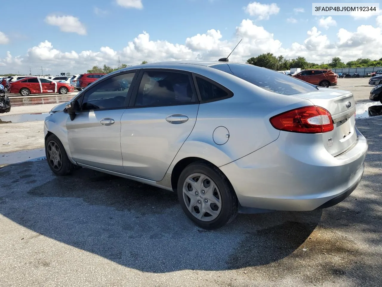 2013 Ford Fiesta Se VIN: 3FADP4BJ9DM192344 Lot: 69782054