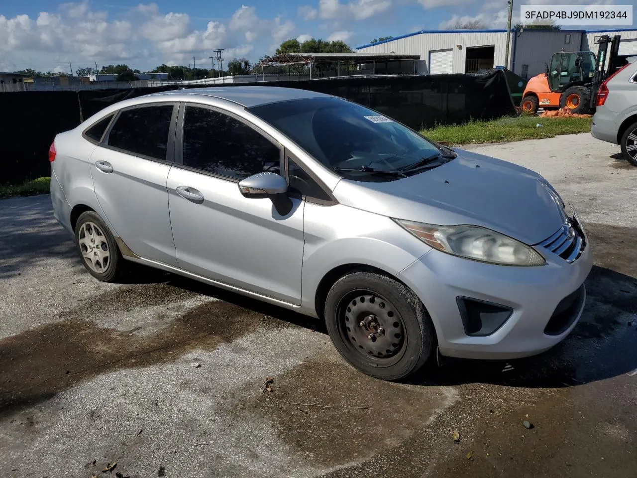 2013 Ford Fiesta Se VIN: 3FADP4BJ9DM192344 Lot: 69782054