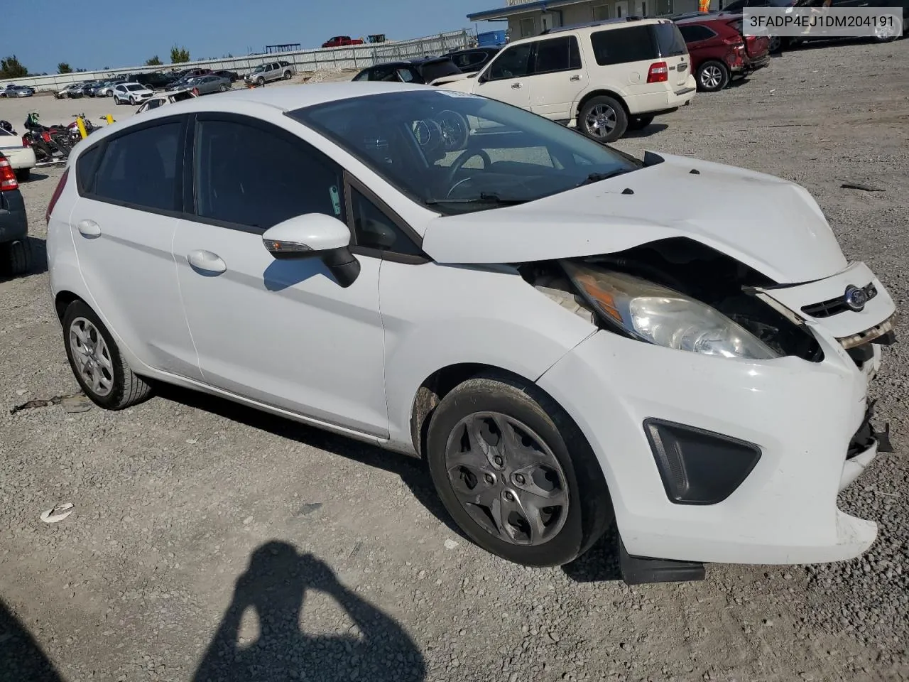 2013 Ford Fiesta Se VIN: 3FADP4EJ1DM204191 Lot: 70575884