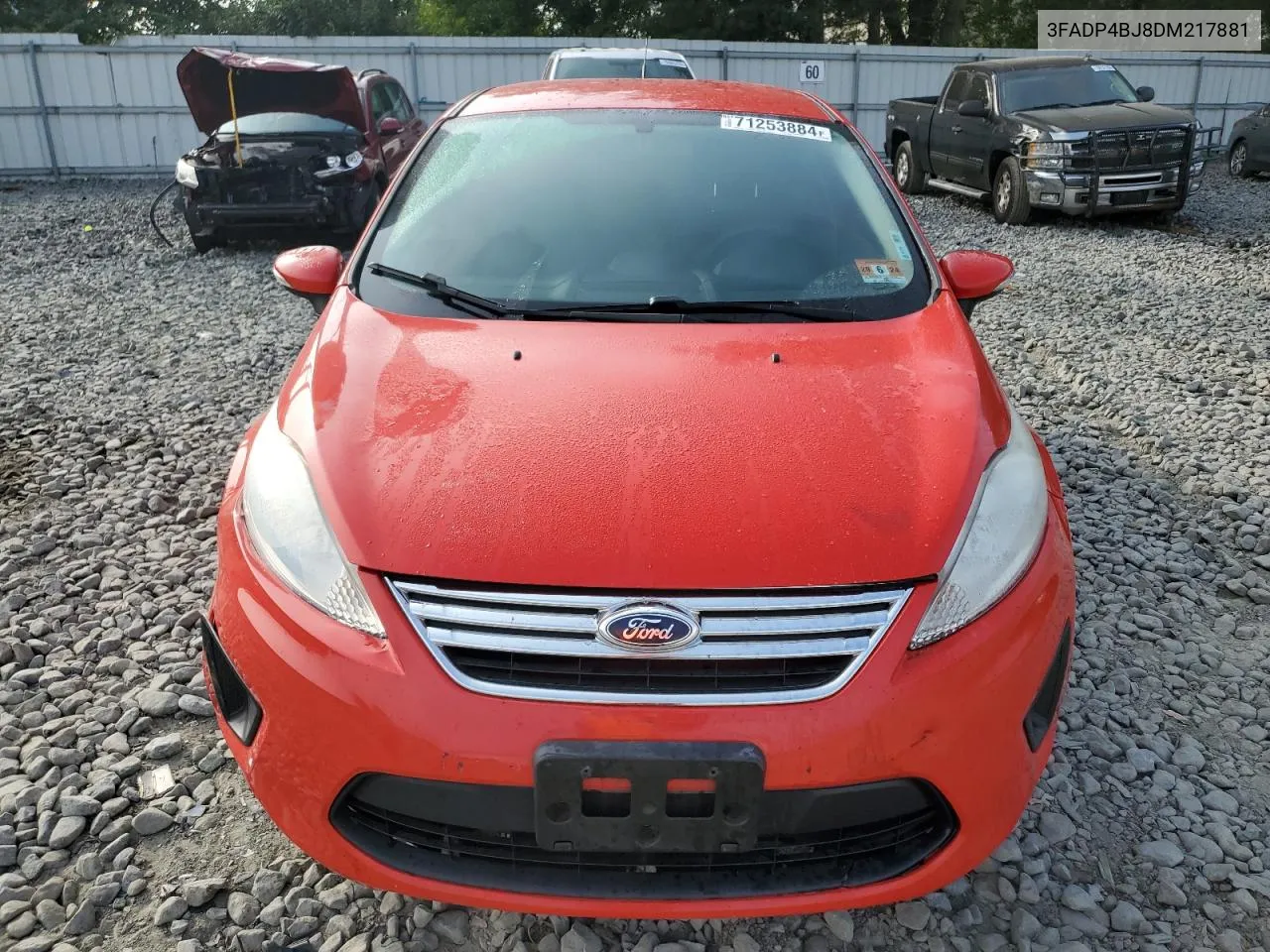 2013 Ford Fiesta Se VIN: 3FADP4BJ8DM217881 Lot: 71253884