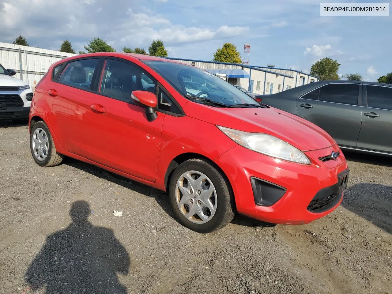 2013 Ford Fiesta Se VIN: 3FADP4EJ0DM201914 Lot: 71256124