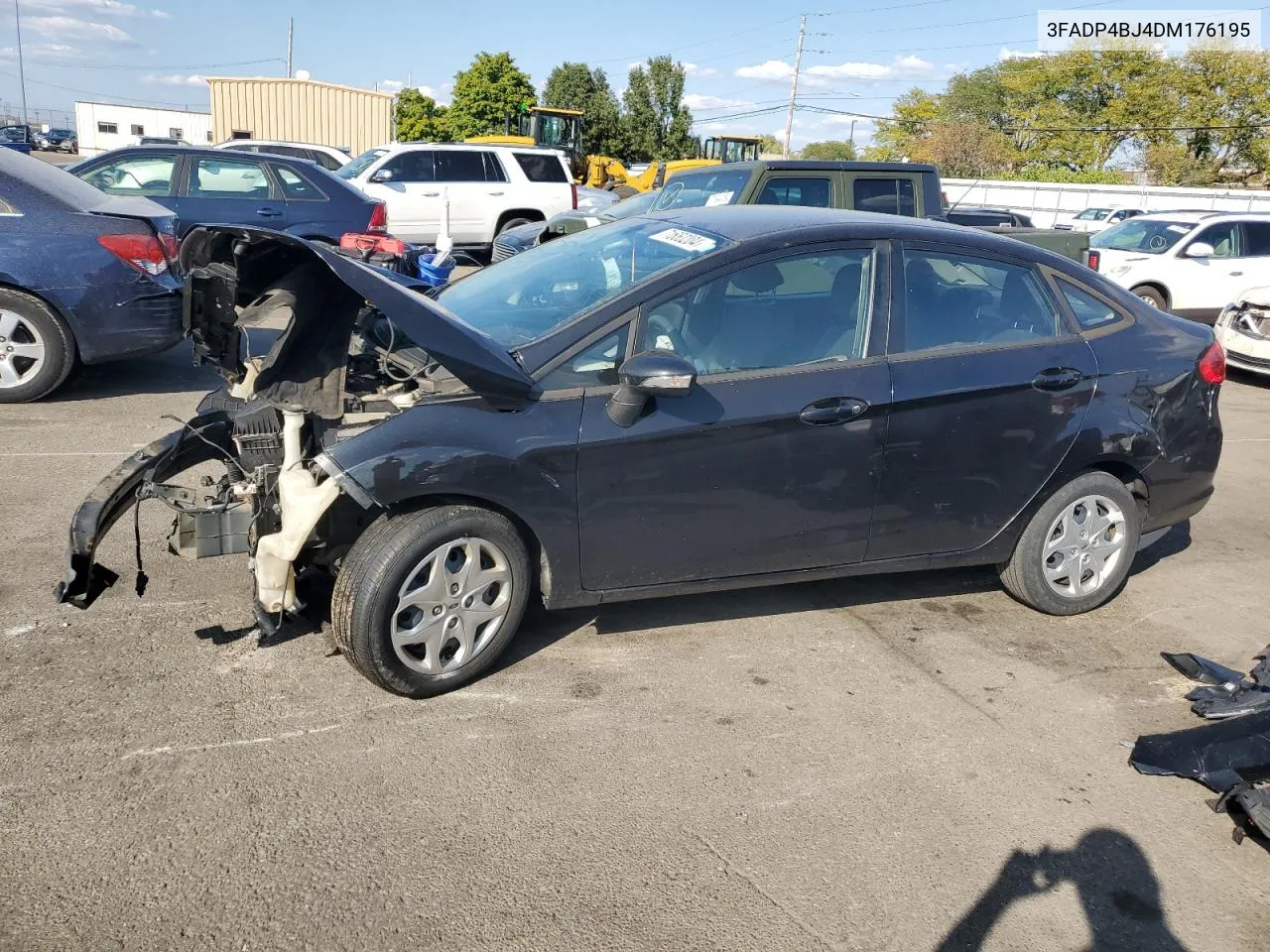 2013 Ford Fiesta Se VIN: 3FADP4BJ4DM176195 Lot: 71650204