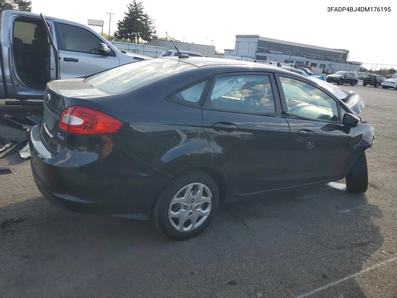 2013 Ford Fiesta Se VIN: 3FADP4BJ4DM176195 Lot: 71650204