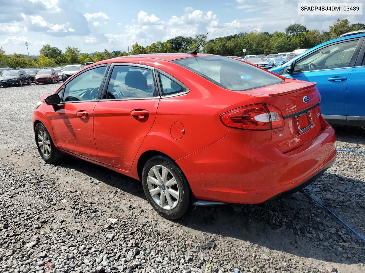 2013 Ford Fiesta Se VIN: 3FADP4BJ4DM103439 Lot: 71709904