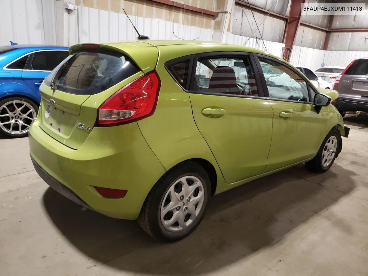 2013 Ford Fiesta Se VIN: 3FADP4EJXDM111413 Lot: 72777384