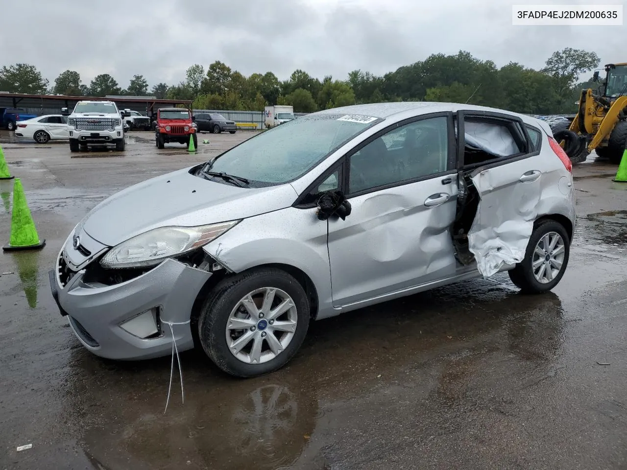 2013 Ford Fiesta Se VIN: 3FADP4EJ2DM200635 Lot: 72844204