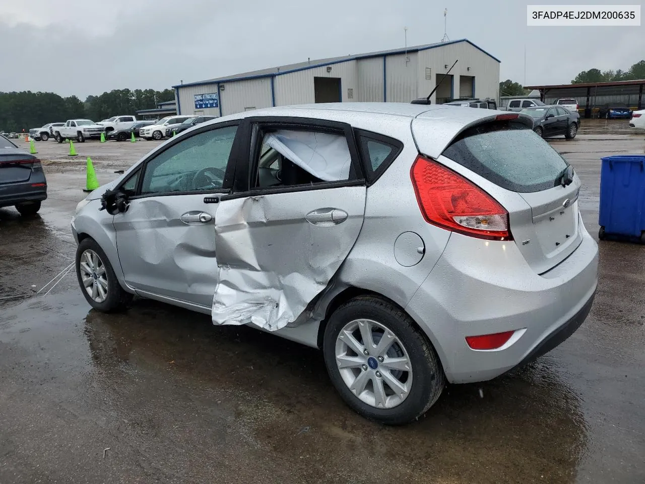 2013 Ford Fiesta Se VIN: 3FADP4EJ2DM200635 Lot: 72844204