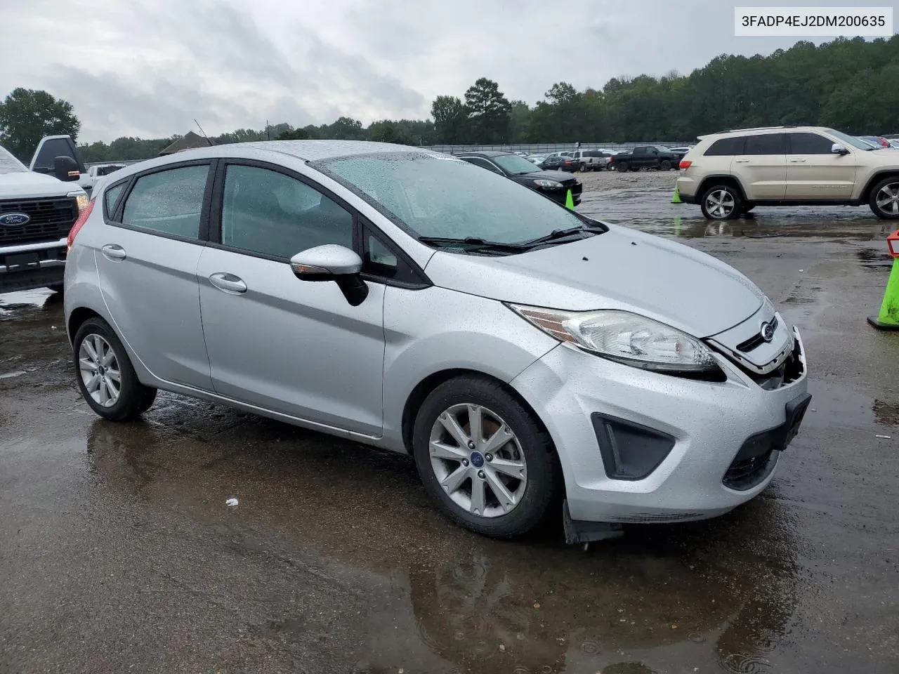 2013 Ford Fiesta Se VIN: 3FADP4EJ2DM200635 Lot: 72844204