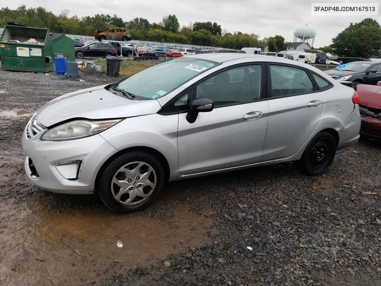 2013 Ford Fiesta Se VIN: 3FADP4BJ2DM167513 Lot: 73162384