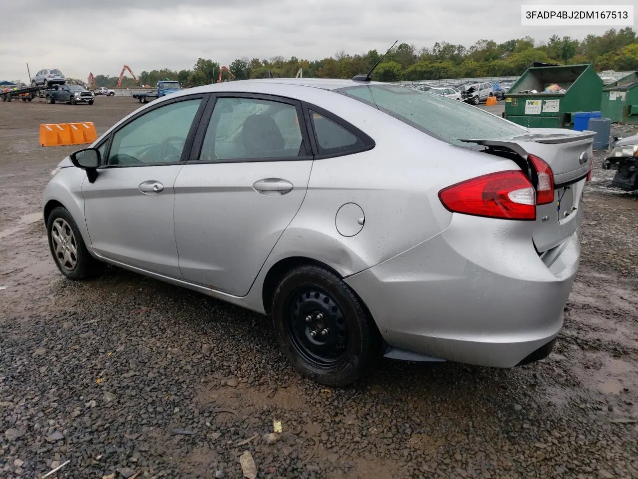 2013 Ford Fiesta Se VIN: 3FADP4BJ2DM167513 Lot: 73162384