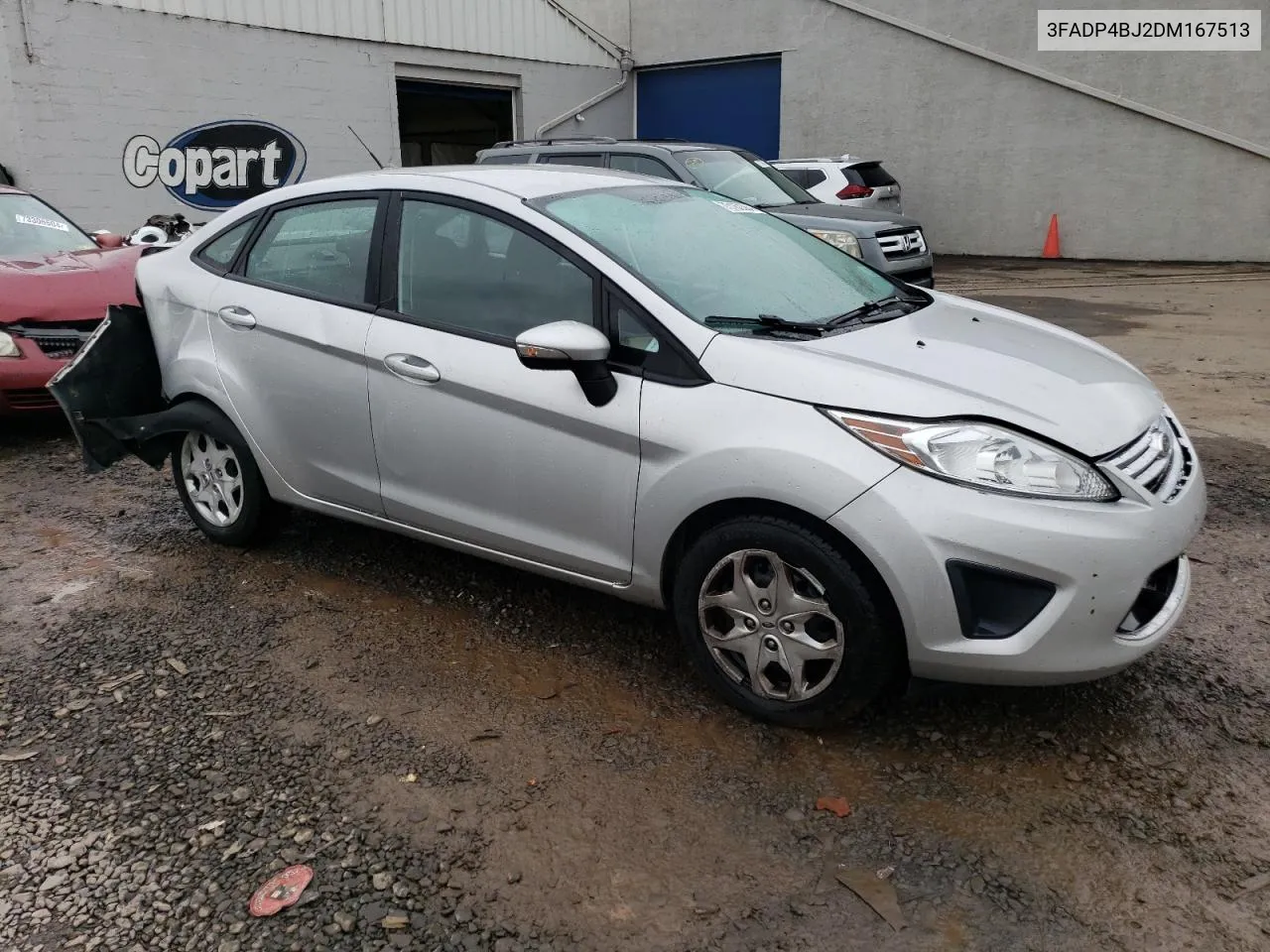 2013 Ford Fiesta Se VIN: 3FADP4BJ2DM167513 Lot: 73162384